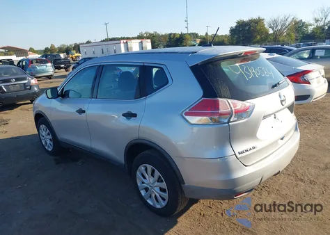 2016 Nissan Rogue S z USA, uszkodzony, nr VIN KNMAT2MV2GP625336
